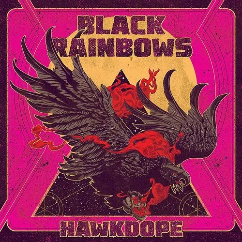 Black Rainbows - Hawkdope vinyl record cover
