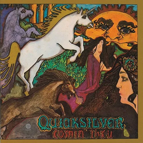 Quicksilver Messenger Service - Comin Thru vinyl record cover