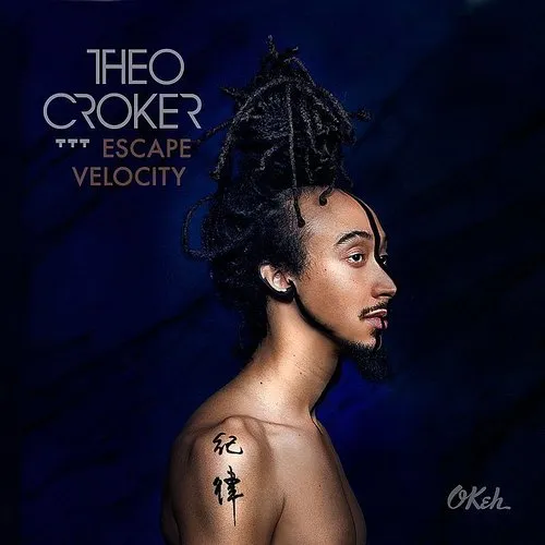 Theo Croker - Escape Velocity (Transparent Blue Vinyl) (Blue) vinyl record cover