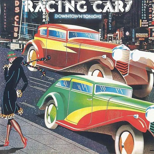Racing Cars - Downtown Tonight vinyl record cover