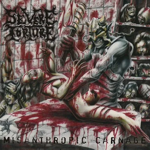 Severe Torture - Misanthropic Carnage vinyl record cover
