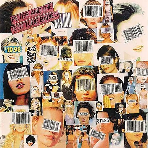 Peter & The Test Tube Babies - Supermodels vinyl record cover