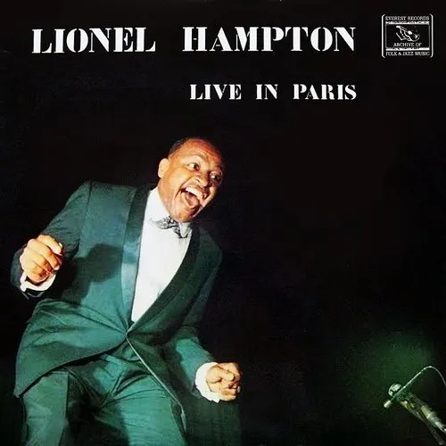 Lionel Hampton - Lionel Hampton in Paris vinyl record cover