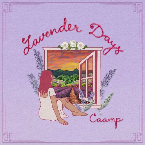 Caamp - Lavender Days [Pink & Purple Galaxy Swirl LP]