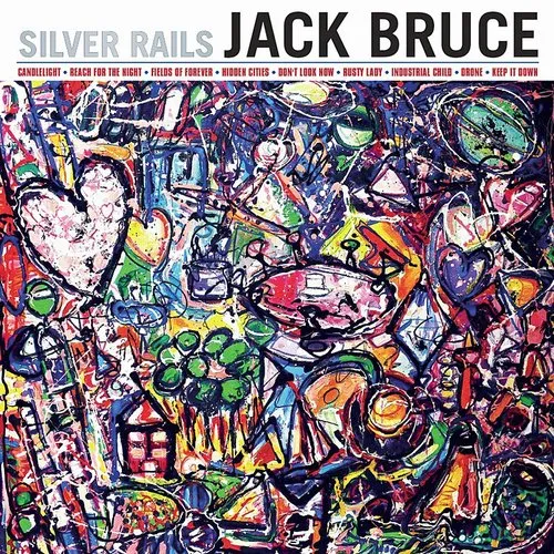 Jack Bruce - Silver Rails vinyl record cover