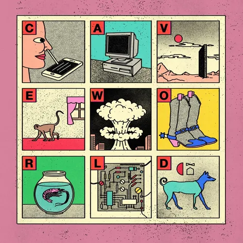 Viagra boys - Cave World vinyl record cover