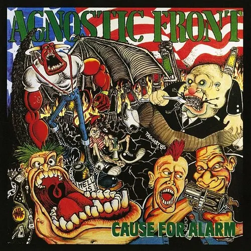 Agnostic Front - Cause for Alarm vinyl record cover