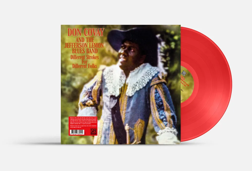 Don Covay & The Jefferson Lemon Blues Band - Different Strokes For Different Folks [RSD Essential Red LP]