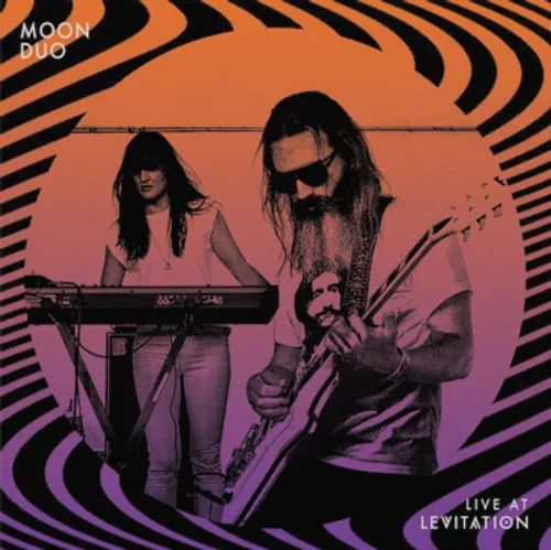 Moon Duo - Live At Levitation [Indie Exclusive Limited Edition Orange Crush w/ Heavy Bone & Black Splatter LP]