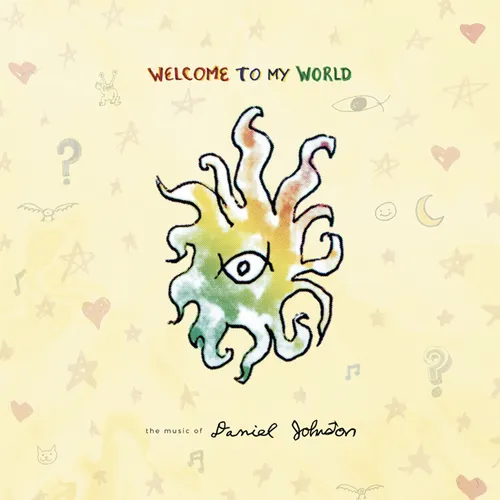 Daniel Johnston - Welcome To My World [Indie Exclusive Limited Edition Translucent Pink/Coke Bottle 2LP]