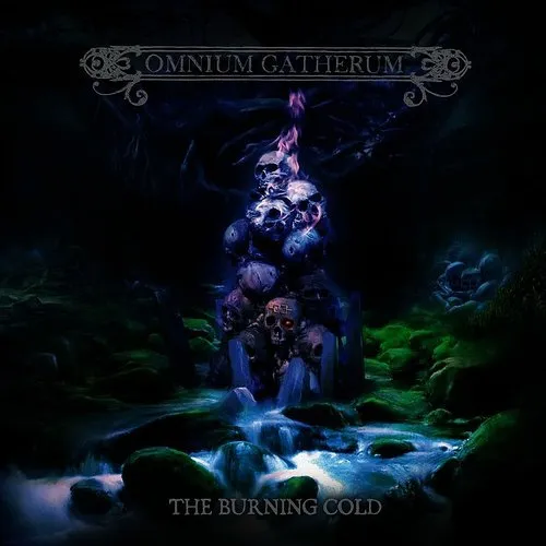 Omnium Gatherum - Burning Cold vinyl record cover