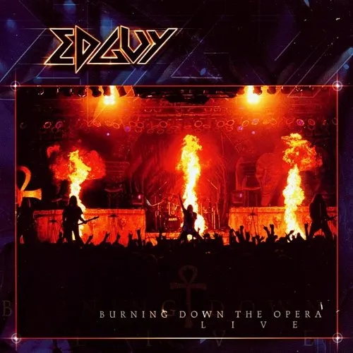 Edguy - Burning Down the Opera vinyl record cover