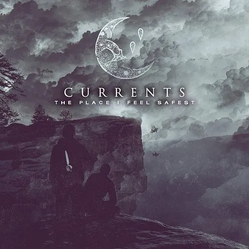 Currents - The Place I Feel Safest (Blood Red w/ Black Splatter) vinyl record cover
