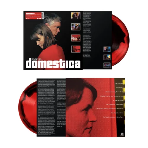 Cursive - Cursive's Domestica [Indie Exclusive Limited Edition Deluxe Red/Black LP+7in Single]