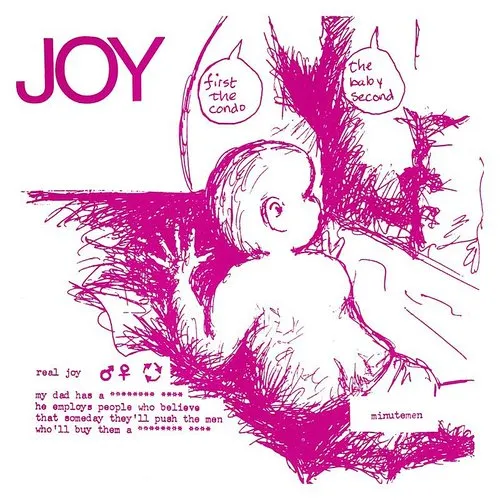 Minutemen - Joy vinyl record cover