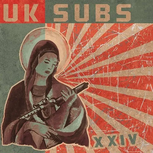Uk Subs - Xxiv vinyl record cover