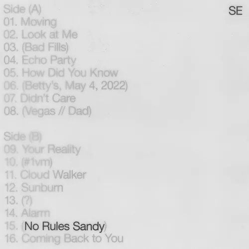 Sylvan Esso - No Rules Sandy [Indie Exclusive Limited Edition White Cassette]