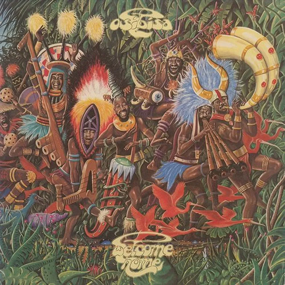 Osibisa Welcome  ポスター B2 Ian Emes 当時 美術品・アンティーク・コレクション Osibisa Welcome Home ポスター