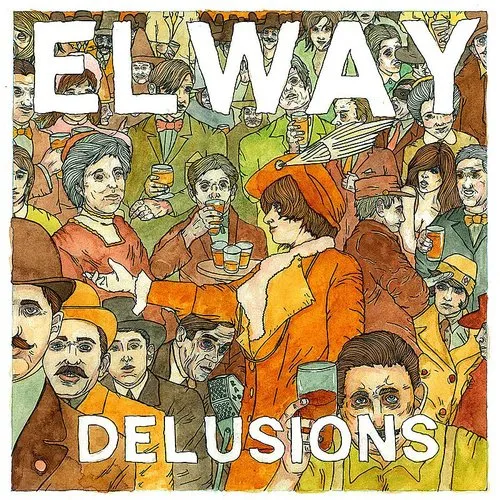 Elway - Delusions vinyl record cover