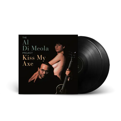 Al Di Meola - Kiss My Axe vinyl record cover