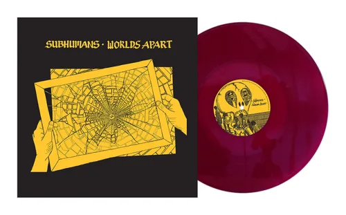 Subhumans - Worlds Apart [RSD Essential Indie Colorway Deep Purple LP]