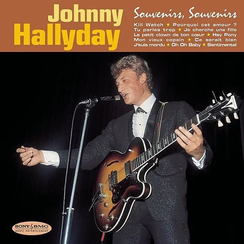Johnny Hallyday - Souvenirs Souvenirs vinyl record cover
