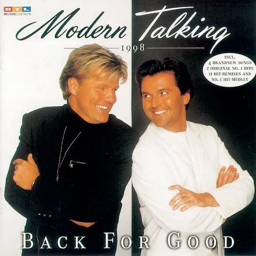 Modern Talking - Back For Good (Blk) vinyl record cover