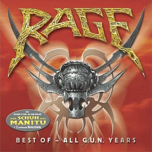 Rage - Best of All G.U.N. Years vinyl record cover