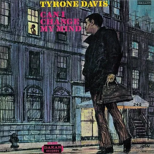 Tyrone Davis - Can I Change My Mind vinyl record cover