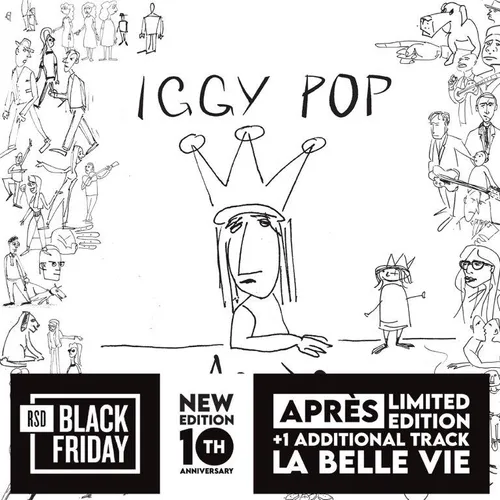 Iggy Pop - Apres vinyl record cover