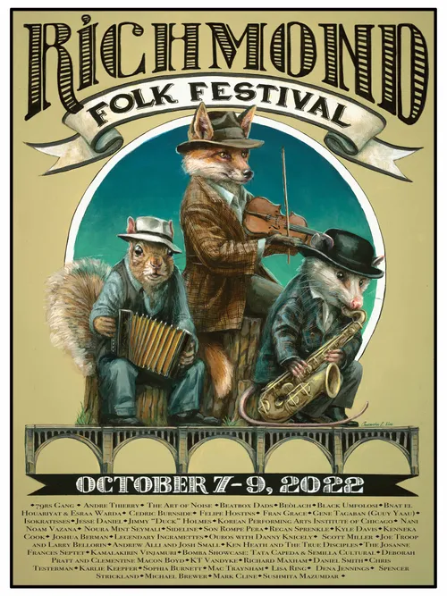 Richmond Folk Festival - 2022 Poster