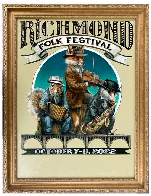 Richmond Folk Festival - 2022 Limited Edition Print