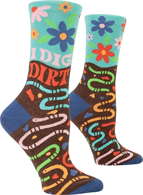  - I Dig Dirt Crew Socks