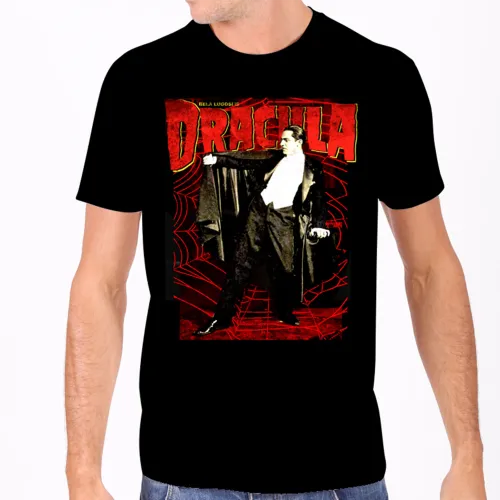 Dracula - DRACULA WEB BLACK/W RED [M]