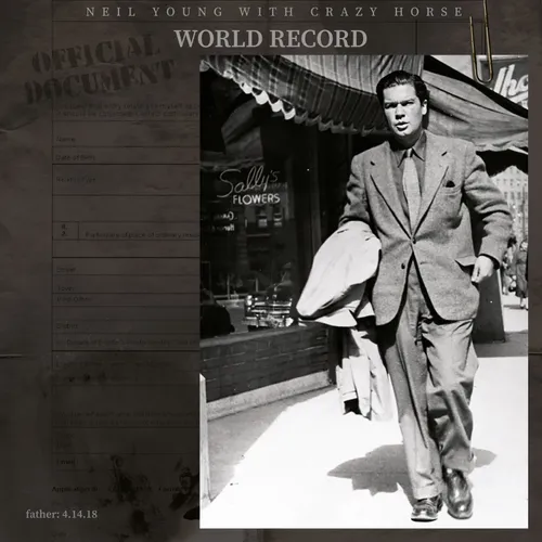 Neil Young with Crazy Horse - World Record vinyl record cover