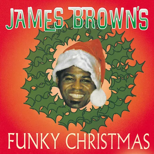 James Brown - Funky Christmas vinyl record cover