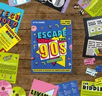 Trivia - Escape The 90s Kids and Family Escape Room Board Game