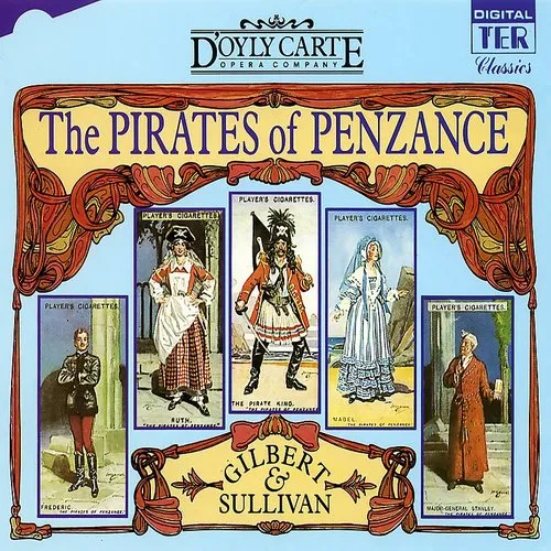 Gilbert & Sullivan - Pirates Of Penzance vinyl record cover