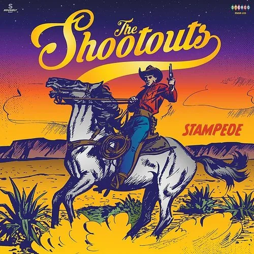The Shootouts - Stampede [Indie Exclusive Limited Edition Yellow & Deep Purple Splatter LP]