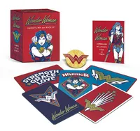 Magnet Set - Wonder Woman: Magnets, Pin, and Book Set