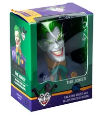 DC - The Joker Talking Bust and Illustrated Book