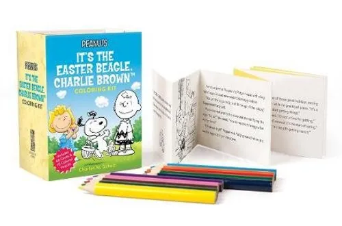 Kit - Peanuts: It's the Easter Beagle, Charlie Brown Coloring Kit