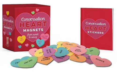 Magnet Set - Conversation Heart Magnets: From Sweet to Sassy