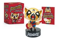 Mini Figurine - Aggretsuko Figurine and Illustrated Book: With Sound! 