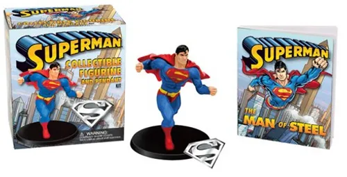 DC - Superman: Collectible Figurine and Pendant Kit