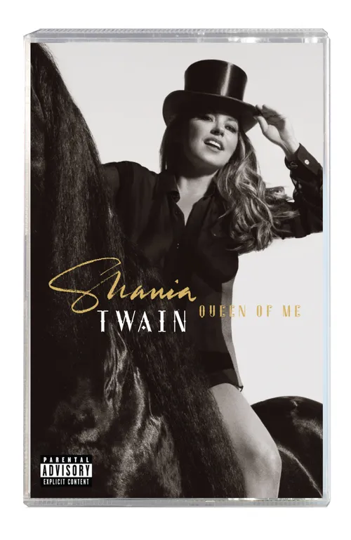 Shania Twain - Queen Of Me vinyl record cover