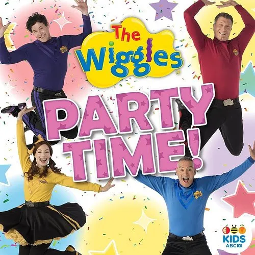 The Wiggles - Party Time! vinyl record cover