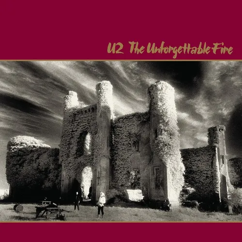 U2 - The Unforgettable Fire: Remastered vinyl record cover