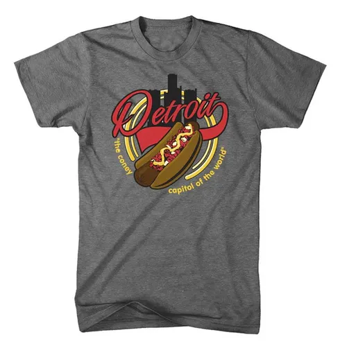 Detroit - Mens Detroit Coney T-shirt [L]