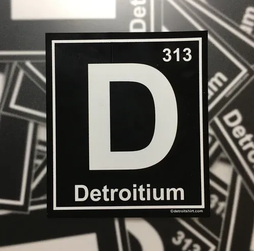 Detroit - Sticker - Detroitium